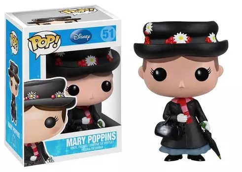 Виниловая фигурка Мэри Поппинс из серии Disney FUNKO Mary POP! Поппинс/Funko 5 [предмет]