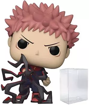 Виниловая фигурка POP Jujutsu Kaisen Yujin Kojo Funko включает в себя совместимый защитный чехол, разноцветный 3,75