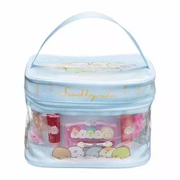 Виниловая косметичка Wraith Sumikko Gurashi, синяя, 200708