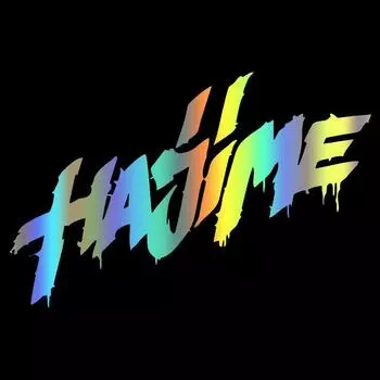 Виниловая наклейка без фона Hajime, автомобильная наклейка, водонепроницаемые автодекоры