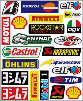 Виниловая наклейка на автомобиль Red Bull Jump Cow - это светоотражающая наклейка для мотоцикла размером 3020,5 см (Соревнование)