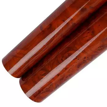 Виниловая наклейка с высоким глянцевым деревом, наклейка для автомобиля, внутренняя самоклеящаяся пленка DIY