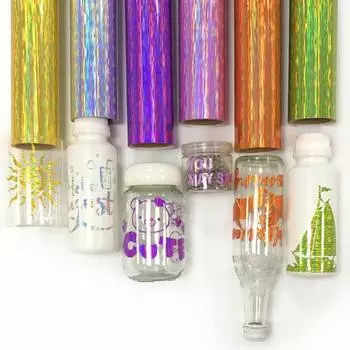 Виниловая переводная бумажная лента, гравировальный рулон, самоклеящаяся тонкая виниловая пленка толщиной 0,08 мм, цветная переводная лента серебряный