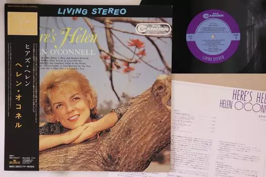 Виниловая пластинка HELEN O CONNELL - Here s Helen CAS706 RCA Camden 1962 Япония Оби Джаз Б/У