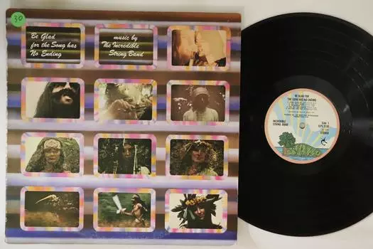 Виниловая пластинка INCREDIBLE STRING BAND - Be Glad For The Song Has No Ending ILPS9140 ISLAND 1970 UK Рок Б/У