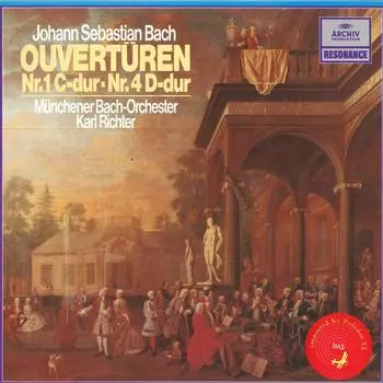 Виниловая пластинка KARL RICHTER,MUNCHENERBACH-ORCHESTR - Иоганн Себастьян Бах Увертюры № 2547023 ARCHIV 1961 Германия Классика Б/У