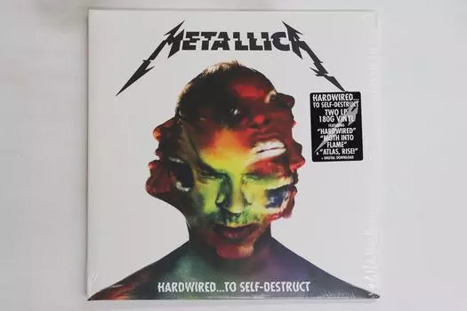 Виниловая пластинка METALLICA Hardwired...to Selfdestruct 180 г 00602557156416 BLACKENED 2016 Европа Металл Б/У