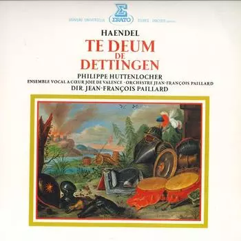 Виниловая пластинка ЖАН-ФРАНСУА ПАЙАР - Гендель: Деттингенский Te Deum ERX2305 ERATO 1977 Япония Классика Б/У