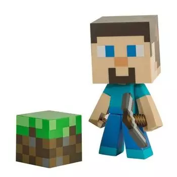 Виниловые фигурки Стива Minecraft, 1 корейская игрушка