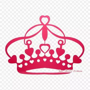 Виниловые нашивки Coroa Crown с термопереносной печатью, наклейки для одежды, аппликации «сделай сам», моющиеся нашивки