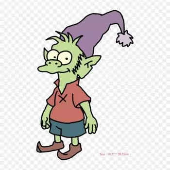 Виниловые нашивки Hi Im Elfo Elfo с термопереносной печатью, наклейки для одежды, аппликации «сделай сам», моющиеся нашивки