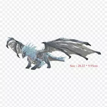 Виниловые нашивки с драконом, термопереносная печать, наклейки для одежды, аппликации «сделай сам», моющиеся нашивки