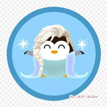 Виниловые нашивки с изображением пингвина, термопереносная печать, наклейки для одежды, аппликации «сделай сам», моющиеся нашивки