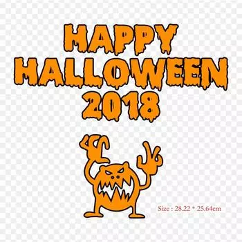 Виниловые нашивки с мультяшной термотрансферной печатью, наклейки для одежды, аппликации «сделай сам», моющиеся нашивки