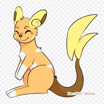 Виниловые нашивки с мультяшным кенгуру, термопереносная печать, наклейки для одежды, аппликации «сделай сам», моющиеся нашивки