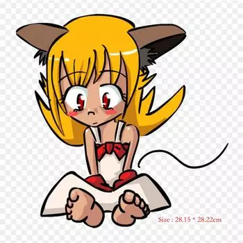 Виниловые нашивки с мультяшным котом в стиле чиби, термопереносная печать, наклейки для одежды, аппликации «сделай сам», моющиеся нашивки