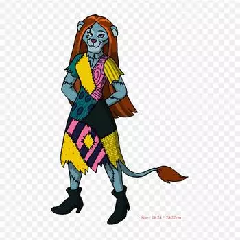 Виниловые нашивки с принтом Джека Скеллингтона, термопереносная печать, наклейки для одежды, аппликации «сделай сам», моющиеся нашивки