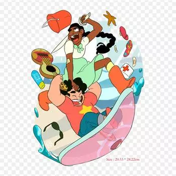 Виниловые нашивки с принтом «Рик Санчес Мейбл Пайнс», термопечать, наклейки для одежды, аппликации «сделай сам», моющиеся нашивки