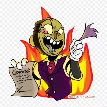 Виниловые нашивки с рисунком «Церковь Сатаны», термопереносная печать, наклейки для одежды, аппликации «сделай сам», моющиеся нашивки