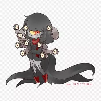 Виниловые нашивки с термопереносной печатью Франкенштейна, наклейки для одежды, аппликации «сделай сам», моющиеся нашивки