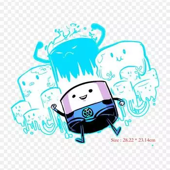 Виниловые нашивки с термопереносной печатью, наклейки для одежды, сделай сам, аппликации, моющиеся нашивки