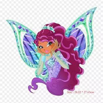 Виниловые термопереводные наклейки Aisha Musa, термонаклейки для глажки футболок, термонакладки для декора одежды