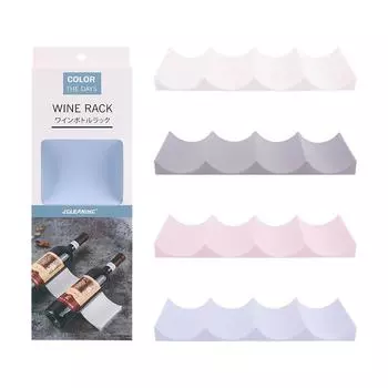 Винная полка, штабелируемый держатель для бутылок, столешница, полка для винных бутылок, органайзер для бутылок вина, для кладовой, шкафа, холодильника, дома