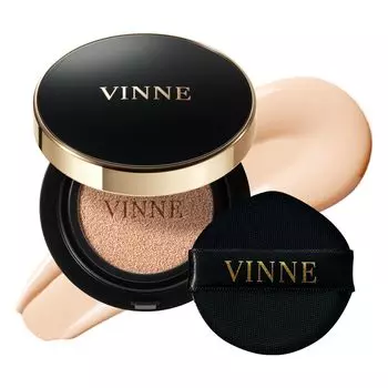 VINNE Essence Radiance Glow Cushion Тональный крем-кушон 15 г Покрытие Сияющая кожа Увлажняющая основа для кожи Солнцезащитный крем Увлажняющий Увлажняющий корейский