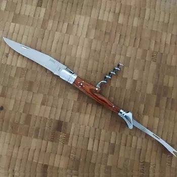 Винный штопор с вилкой, консервный нож, винный нож с деревянной ручкой, нож для сомелье, пивная бутылка, фольга, банка из нержавеющей стали, кухонная утварь