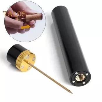 Винный штопор с воздушным давлением, штопор для бутылок вина, игольчатый тип, для извлечения пробок, портативный карманный штопор, насос для домашнего ресторана, вечеринки серебряный