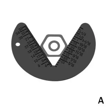 Винт Болт Гайка Резьба Измерительный Калибр Размер Метрический До G1-3/8 Инспекция 64x49x2.5 мм St L6W2 1pcs-1pcs
