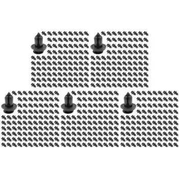 Винт для крепления зажима бампера 10 мм, автомобильные крепежи, заклепки, зажимы, черный автомобильный бампер, заклепка, пластиковая дверная панель, подкрылок, зажим для крепления