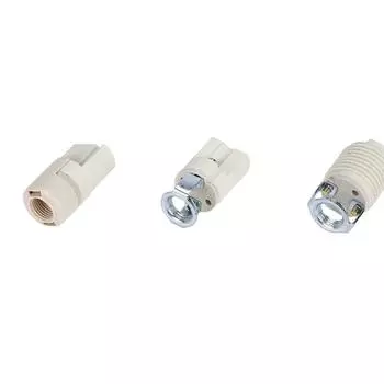 Винт G9 Diy Light Керамический держатель лампы Бытовой стол Напольный светодиодный цоколь лампы для освещения Аксессуар Головка Конвертируемая розетка