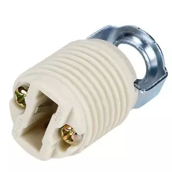 Винт G9 Diy Light Керамический держатель лампы Бытовой стол Напольный светодиодный цоколь лампы для освещения Аксессуар Головка Конвертируемая розетка A2