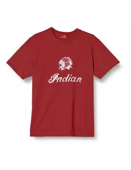 Vintage 1950s Burgundy [Indian] S/S T-shirt IC-2796 бордовый