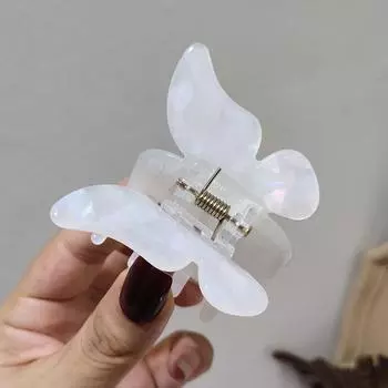 Vintage Acetate Hair Claw Clip Butterfly Hair Clip Crab Hairpin For Women Girls Barrette Trendy Ponytail Holder Hair Accessories