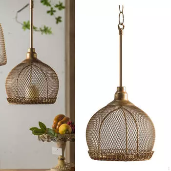 Винтажный подвесной фонарь для свечей, украшение в деревенском стиле, держатель столба диаметром 19 см для дорожки,