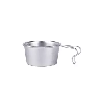 VINTAGE INOX Vintage Deep Sierra Cup 250ml Made in Japan VINTAGEINOX Outdoor Camping Glamping Belamping Aging Processing Unbreakable Dishwasher Safe