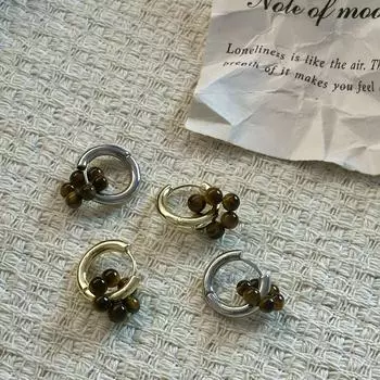 Vintage-Inspired Beaded Earrings for Women - Versatile, Fashionable, and Elegant E0806