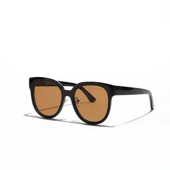 Vintage Large Frame Square Sunglasses Men S Sunglasses Women S Ins Glasses бежевый