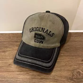 Винтажная бейсболка из стираного хлопка с вышивкой букв для мужчин, уличная, хип-хоп, для походов, спортивная, женская, солнцезащитная, снэпбэк, папина шляпа Adult