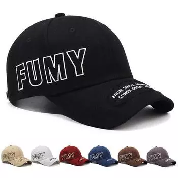 Винтажная бейсболка с вышитыми буквами для мужчин, весна-осень, уличное солнцезащитное кепка для мужчин и женщин белый