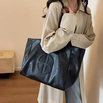 Винтажная большая вместительная сумка в стиле ретро, женская повседневная сумка для путешествий, покупок