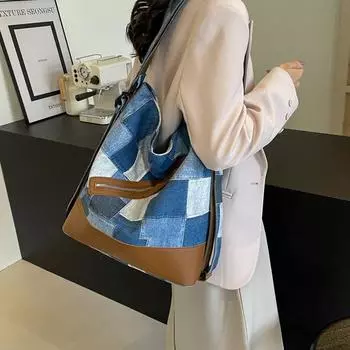 Винтажная большая женская сумка двойного назначения, большая вместительная сумка через плечо, женский рюкзак через плечо в цвете розовый