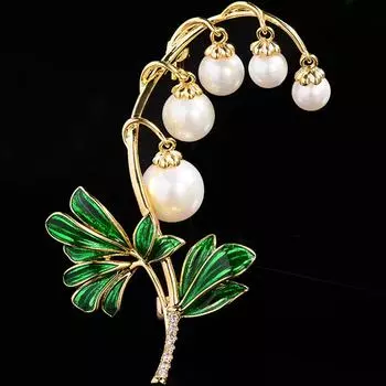 Винтажная брошь-цветок с жемчугом, булавка, броши со стразами, украшения для вечеринок, подарки