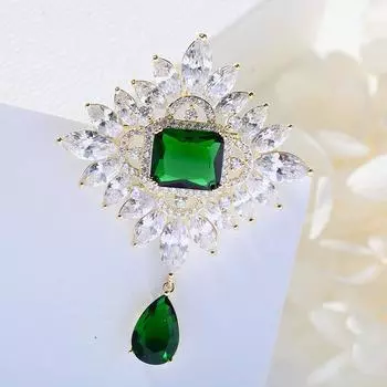 Винтажная брошь-медаль в стиле суда, элегантный темпераментный аксессуар для булавок, женский многофункциональный корсаж красный