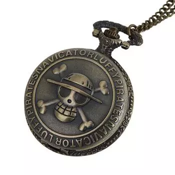 Винтажная цепочка в стиле ретро, величайшее ожерелье с карманными часами для дедушки, папы, подарки One Size коричневый