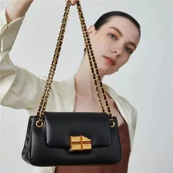 Винтажная черная сумка-мессенджер для женщин, осень-зима, ретро, кожаные сумки на плечо, кошелек, женские повседневные сумки через плечо, дамская сумочка