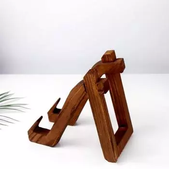 Винтажная деревенская деревянная стойка для показа тарелок, подставка для мольбертов