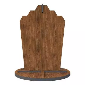 Винтажная деревянная стойка для ювелирных изделий, подставка для хранения ювелирных изделий, настольная стойка для ювелирных изделий в спальню One Size